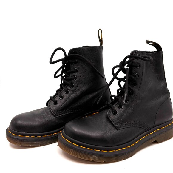 Dr. Martens Black Lace Up Boots - Picture 4 of 6